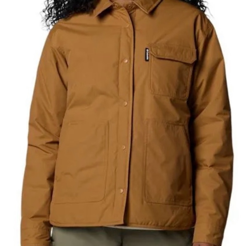 Women’s Columbia Longhorn Ridge Reversible Shirt Jacket XL MSRP $130 - Picture 4 of 9